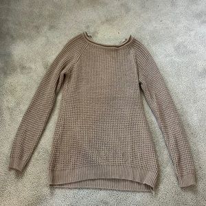 Brown Sweater. Barely worn. Very warm and comfortable.